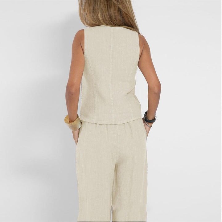 Gesa - Leinenset mit weiter Hose