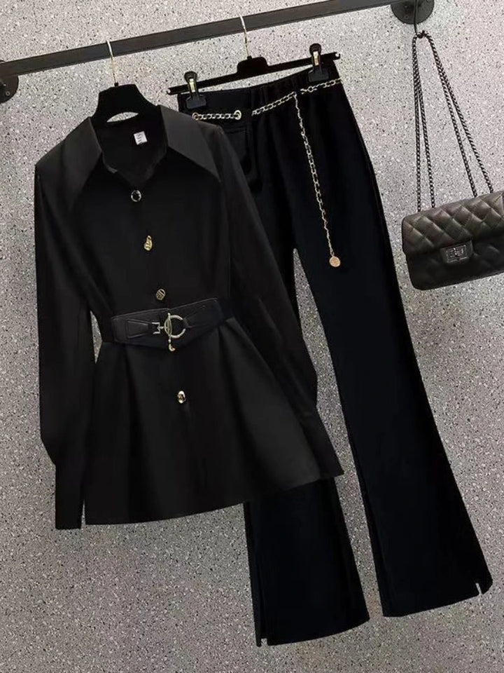 Marie - Blazer mit Bundfaltenhose