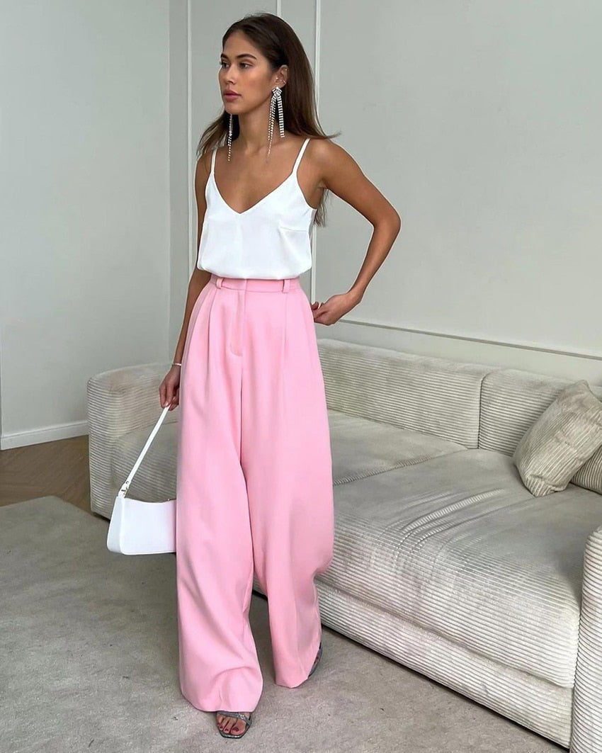 Celina - Weite Stoffhose