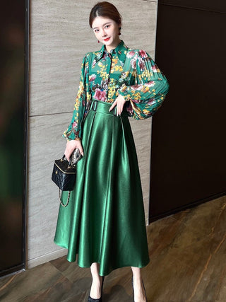 Irmgard - Elegantes Set mit Gürtel