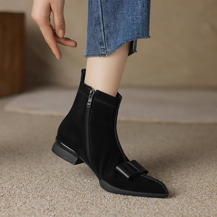 Nadine - Lederstiefeletten