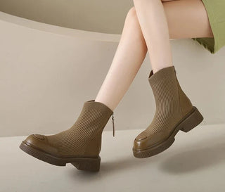 Selina - Stiefeletten mit Blockabsatz