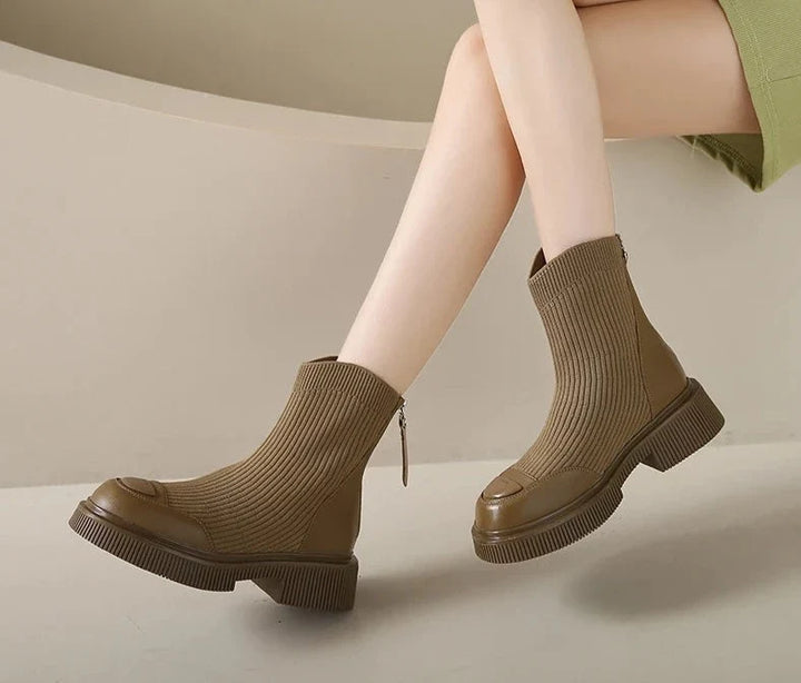 Selina - Stiefeletten mit Blockabsatz