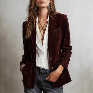 Andrea - Wildlederjacke