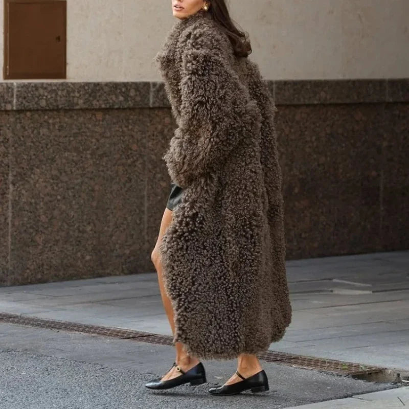 Sophie - Lammfellmantel