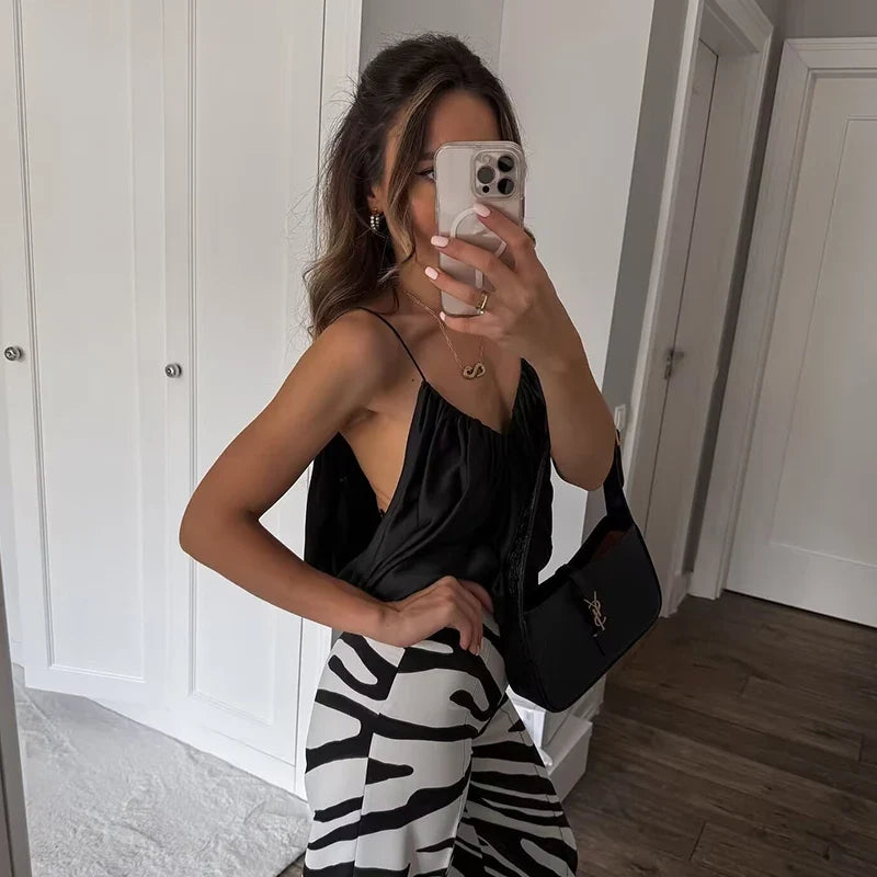 Regina - Satin-Top