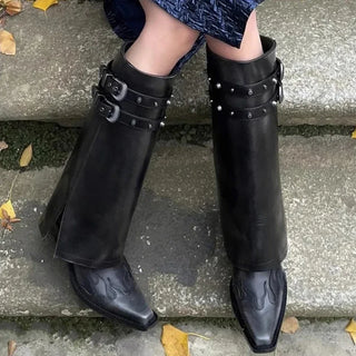 Doris - Kniehohe Stiefel