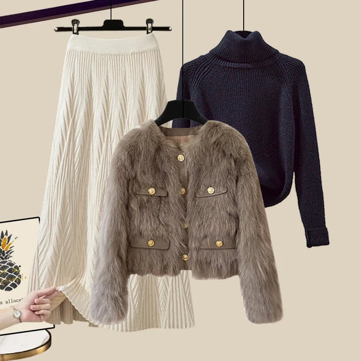 Aurelia - Dreiteiliges Strickset