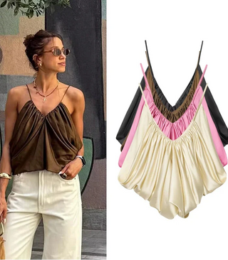 Regina - Satin-Top