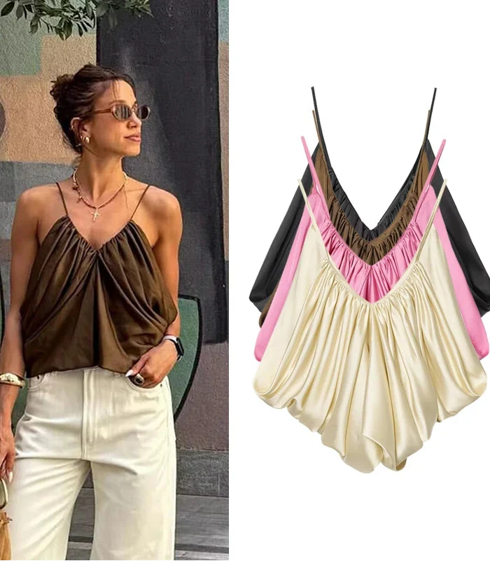 Regina - Satin-Top