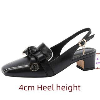 Malia - Retro-Lederpumps