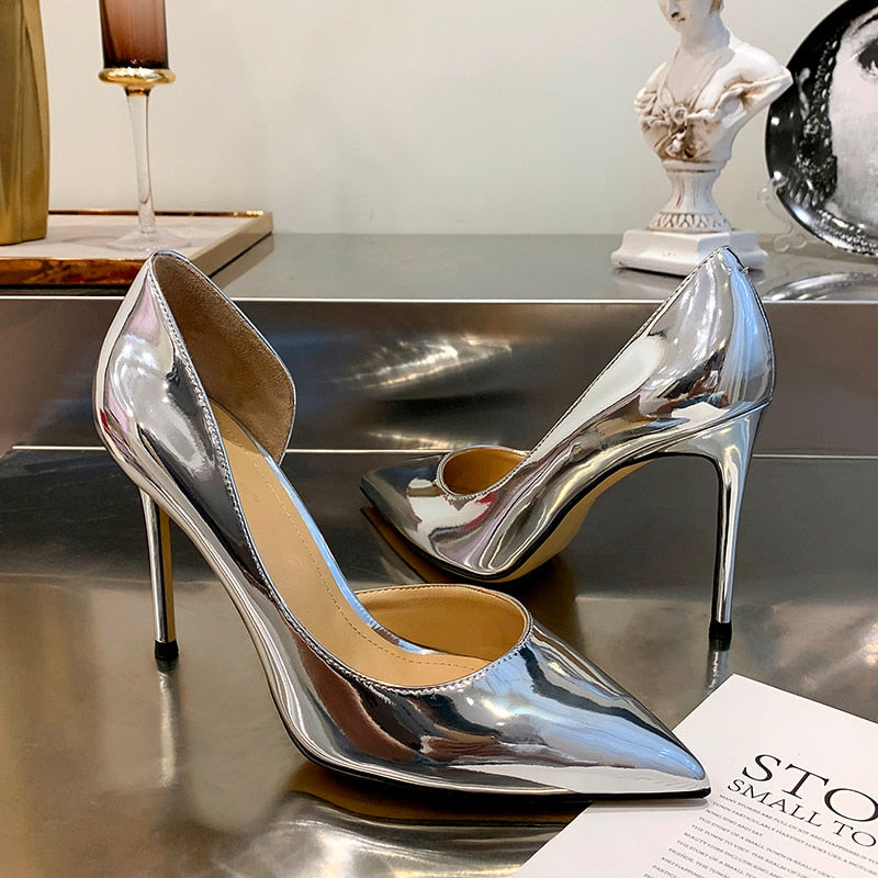 Ines - Spitze High Heels