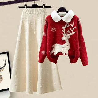 Amalia - Set mit Winterprint