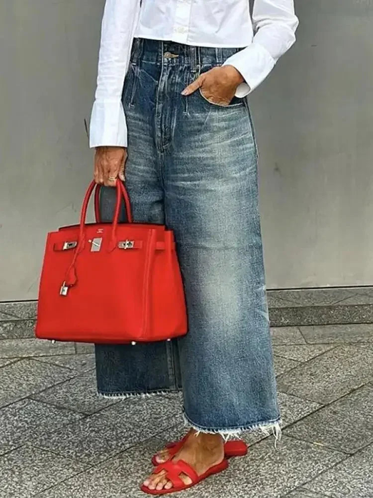Sabine - Wide Leg Jeans