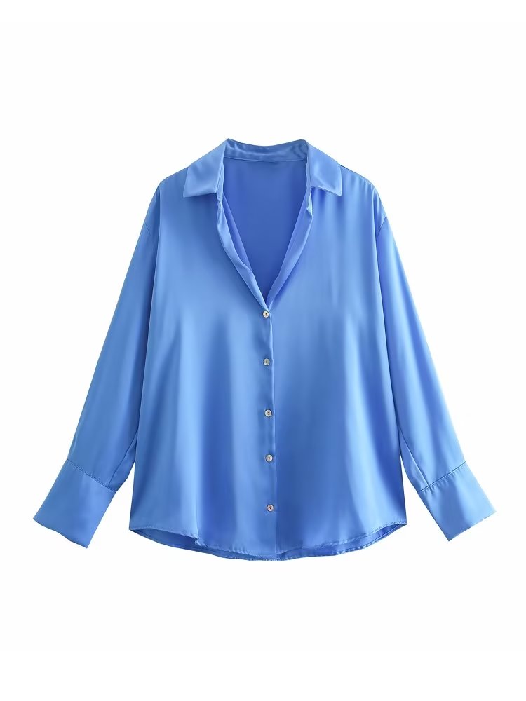 Bettina - Satinbluse