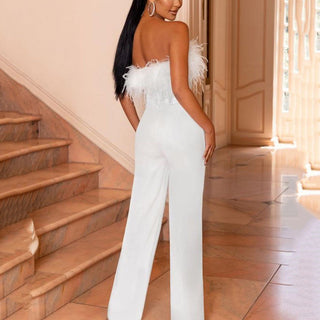 Tomke - Jumpsuit mit Federn