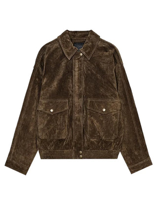 Gesa - Jacke in Wildlederoptik