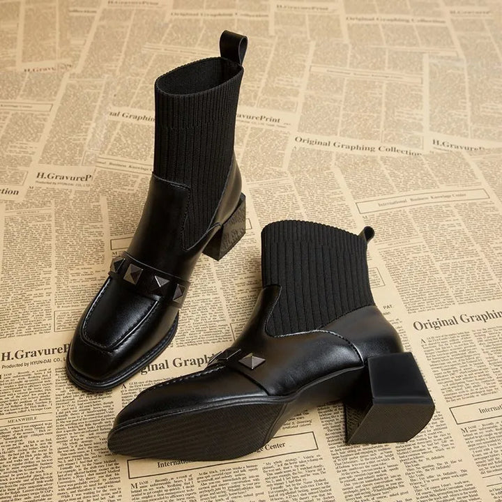 Ilka - Stiefeletten mit Nieten