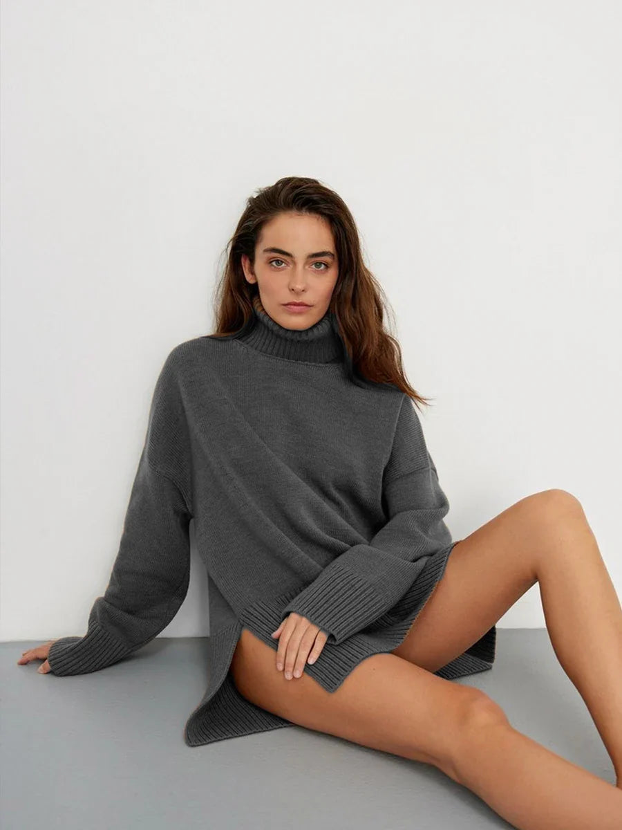Sarah - Rollkragen-Pullover