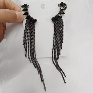 Ute - Strass-Ohrringe