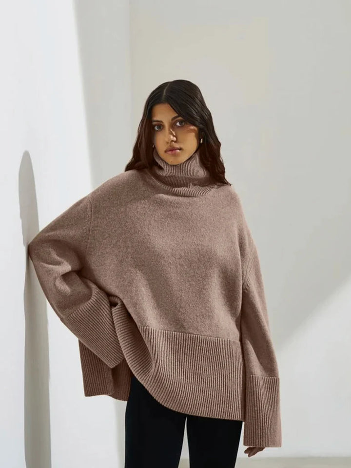 Sarah - Rollkragen-Pullover