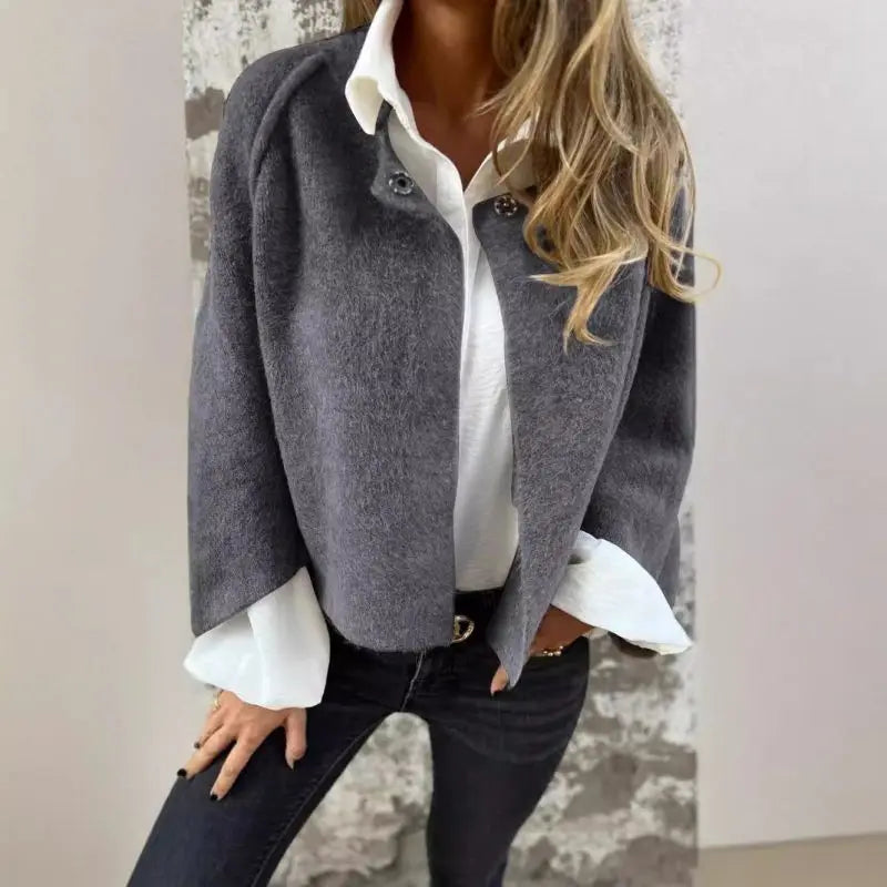 Vanessa - Kurzer Wollmantel