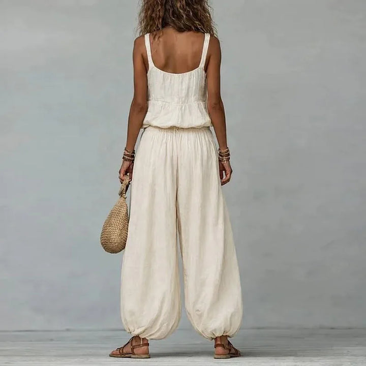 Antonia - Baumwollset mit weiter Hose
