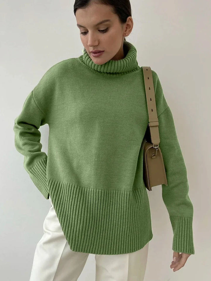 Sarah - Rollkragen-Pullover