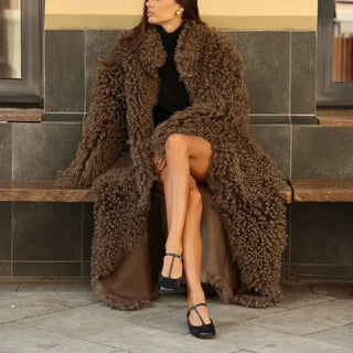Sophie - Lammfellmantel