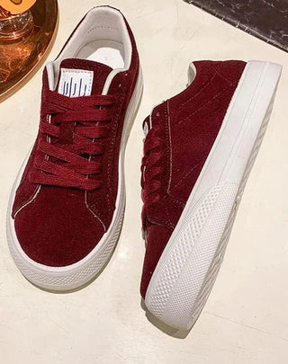 Svenja - Kunstfell-Sneaker
