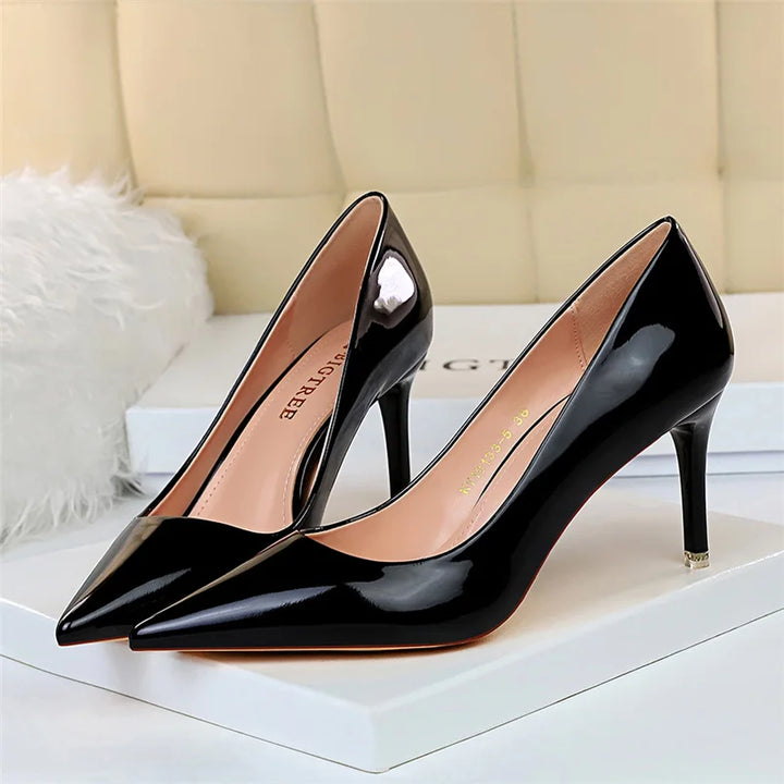 Natalie - Glitzer-Pumps