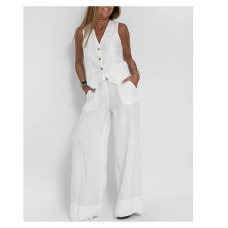Gesa - Leinenset mit weiter Hose