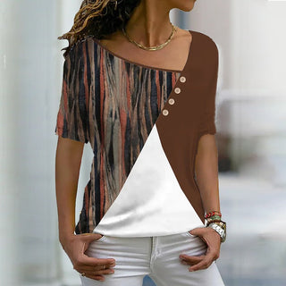 Brigitte - V-Ausschnitt-Shirt