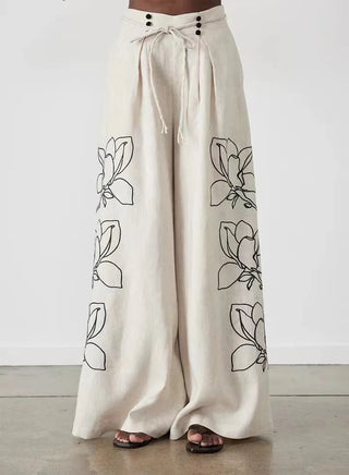 Sonja - Leinenset mit weiter Hose