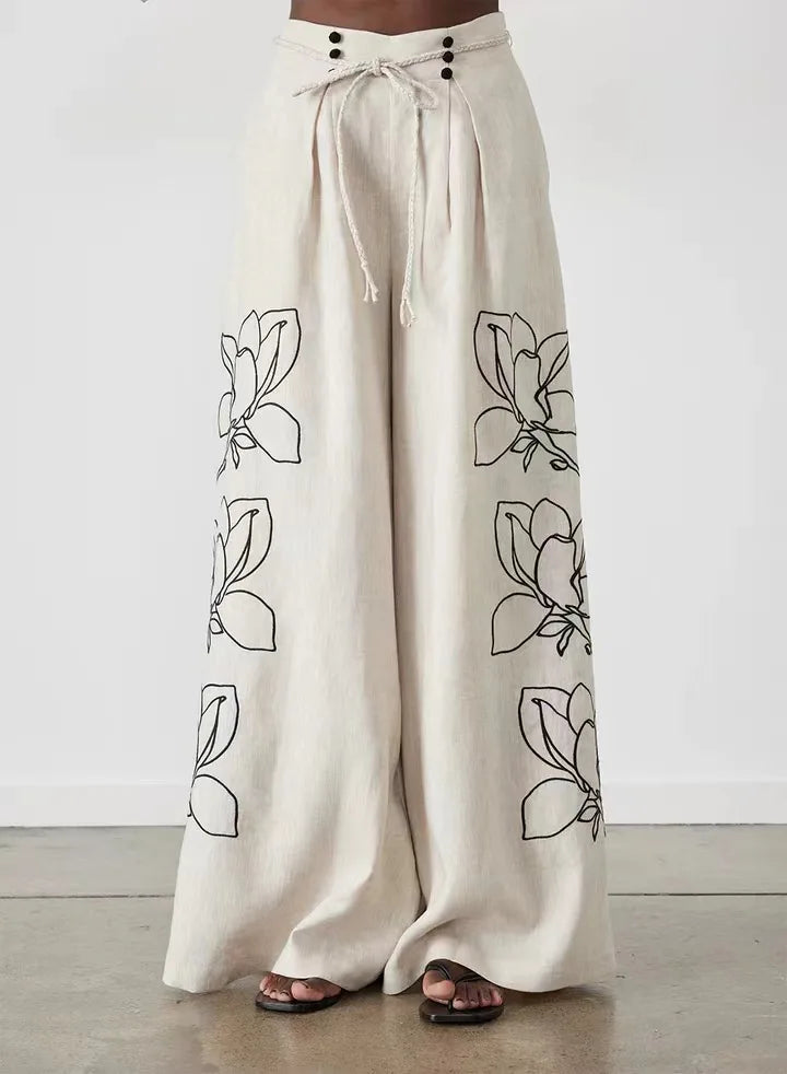Sonja - Leinenset mit weiter Hose
