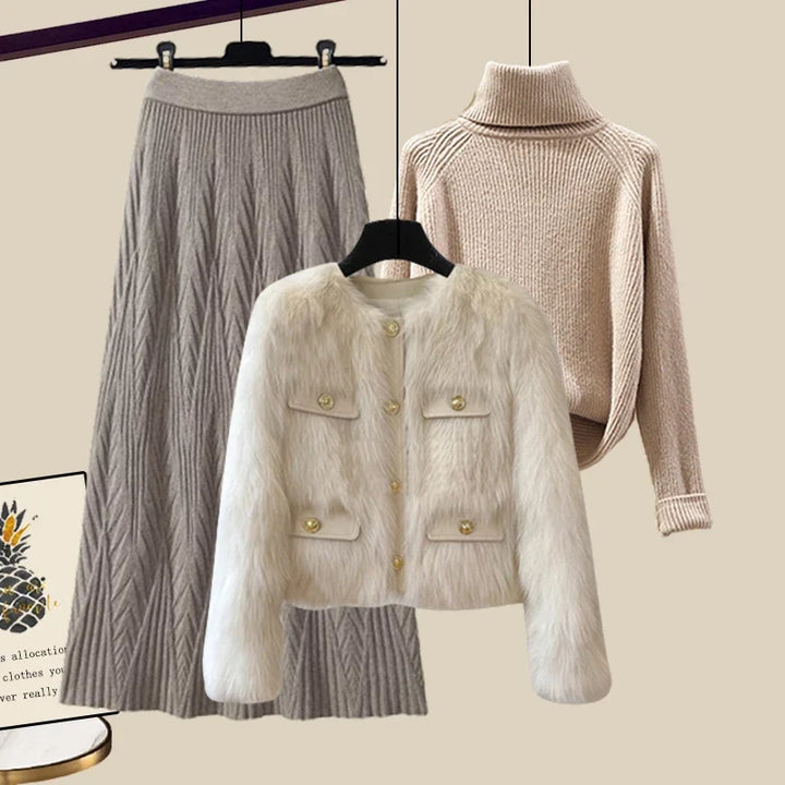 Aurelia - Dreiteiliges Strickset