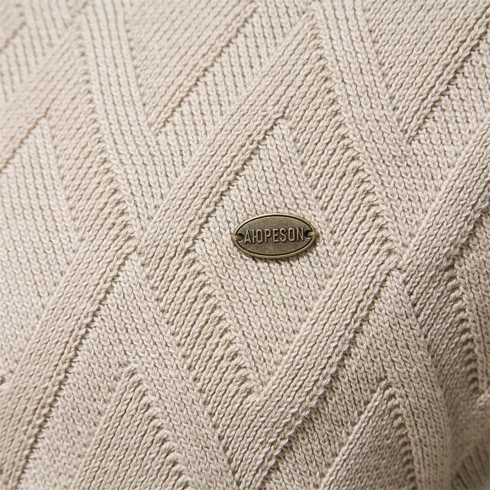 Werner - Pullover mit Rautenmuster