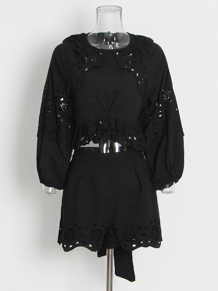 Mathilda - Bluse mit Shorts
