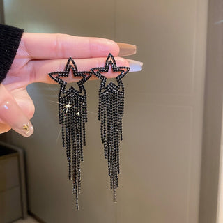 Ute - Strass-Ohrringe
