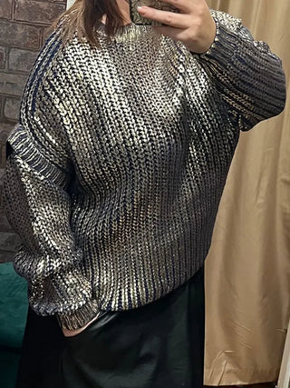 Frieda - Grobstrick-Pullover