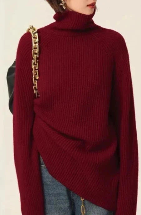 Hilde - Rollkragen-Pullover