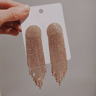Ute - Strass-Ohrringe