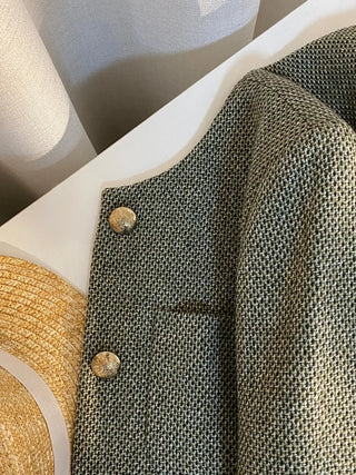 Pia - Jacke mit Rundhals