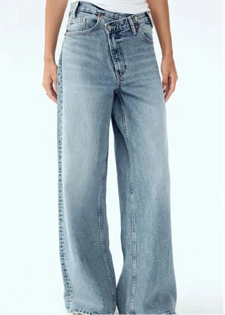 Angelika - Wide Leg Jeans