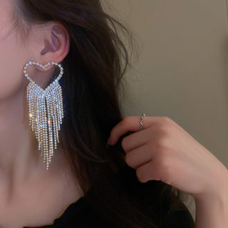 Ute - Strass-Ohrringe