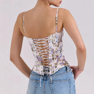 Ute - Corsage-Top mit Minirock