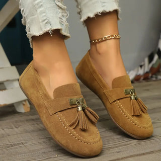 Larissa - Loafer in Wildlederoptik