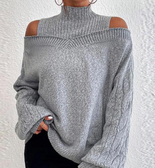 Elisabeth - Cold-Shoulder-Pullover