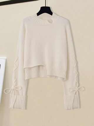 Valerie - Pullover mit Mesh-Rock