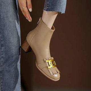 Bianca - Lederstiefeletten